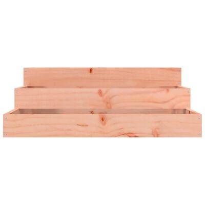 vidaXL Jardinera de madera maciza de abeto douglas 78x78x27 cm