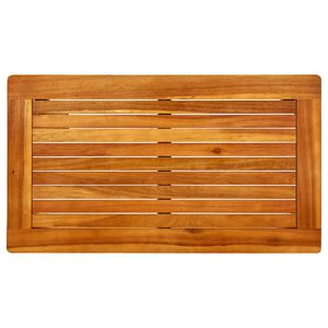 vidaXL Mesa de centro de jard&iacute;n madera maciza de acacia 70x40x36 cm