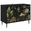 vidaXL Mueble de TV RHENEN 69 x 33 x 50,5 cm Roble Negro
