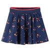 vidaXL Falda infantil azul marino 104