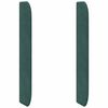 vidaXL Oreja de cabecero Verde 80 x 16 x 4 cm Terciopelo