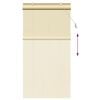 vidaXL Estor enrollable con cortinas Naturaleza 100 x 220 cm Bamb&uacute;