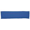 vidaXL Juego de Cojines para Palets 2 pcs Azul Royal 150 x 40 x 8 cm