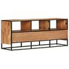 vidaXL Mueble para la TV madera maciza de acacia 110x30x45 cm