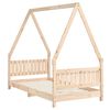 vidaXL Estructura de cama para ni&ntilde;os madera maciza de pino 80x160 cm