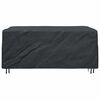 vidaXL Funda para muebles Liso Negro 220 x 150 x 85 cm 210D