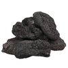 vidaXL Rocas volc&aacute;nicas negras 25 kg 10-30 cm