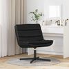 vidaXL Silla giratoria Negro 63 x 75 x 76 cm PU