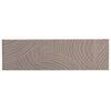 vidaXL Alfombra de cocina Escandinavo marr&oacute;n 150 x 45 cm