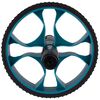Avento Rueda abdominal Power negra y azul