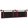 vidaXL Cabecera Colgante Rojo 210 x 55 x 5 cm Cuero sint&eacute;tico