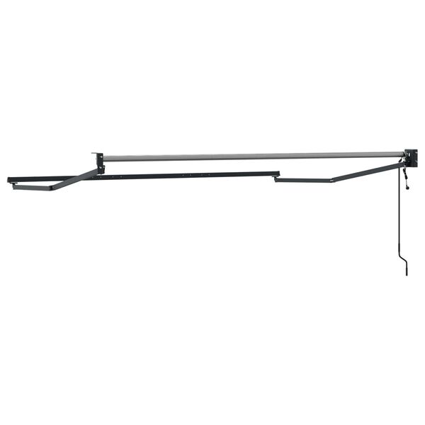 vidaXL Estructura de toldo retr&aacute;ctil el&eacute;ctrico Antracita 2,5 x 2 m