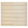 vidaXL Expositor de Pared Beige 60 x 8,5 x 54 cm Madera contrachapada