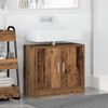 vidaXL Gabinete de Ba&ntilde;o con puerta Madera Vieja 63 x 29 x 55 cm