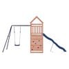 vidaXL Parque infantil de exterior madera maciza Douglas
