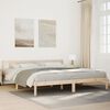 vidaXL Cama extralarga sin colch&oacute;n madera maciza de pino 180x220 cm