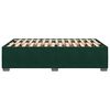 vidaXL Estructura cama sin colch&oacute;n terciopelo verde oscuro 120x190cm
