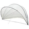 vidaXL C&uacute;pula para piscina Manual Gris y naranja 546 x 516 x 250 cm