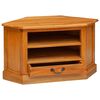 vidaXL MuebledeTVdeesquina con caj&oacute;n Natural 79 x 40 x 46 cm