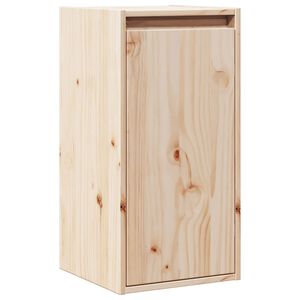 vidaXL Armario de pared de madera maciza de pino 30x30x60 cm