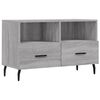 vidaXL Mueble de TV madera de ingeniería gris Sonoma 80x36x50 cm