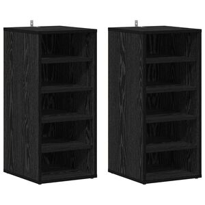 vidaXL Armario Zapatero 2 uds. 32 x 35 x 70 cm Madera de ingenier&iacute;a