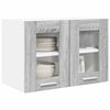 vidaXL Mueble colgante con almacenamiento Gris Sonoma 60 x 31 x 40 cm