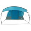 vidaXL Tienda de campa&ntilde;a t&uacute;nel para 5 personas impermeable azul