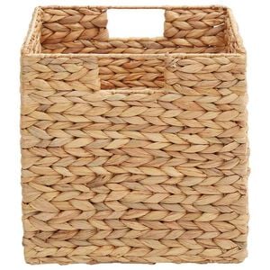 vidaXL Cestas de Almacenamiento 2 pcs Natural 28 x 28 x 28 cm
