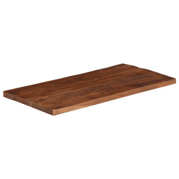 vidaXL Tablero mesa rectangular madera maciza reciclada 110x60x2,5 cm