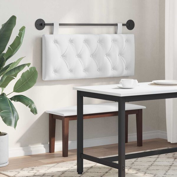 vidaXL Cabecera Colgante Montaje en la pared 110 x 55 x 7 cm tela