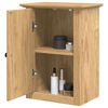 vidaXL Gabinete de pared para ba&ntilde;o BODO Marr&oacute;n miel 44 x 30 x 60 cm
