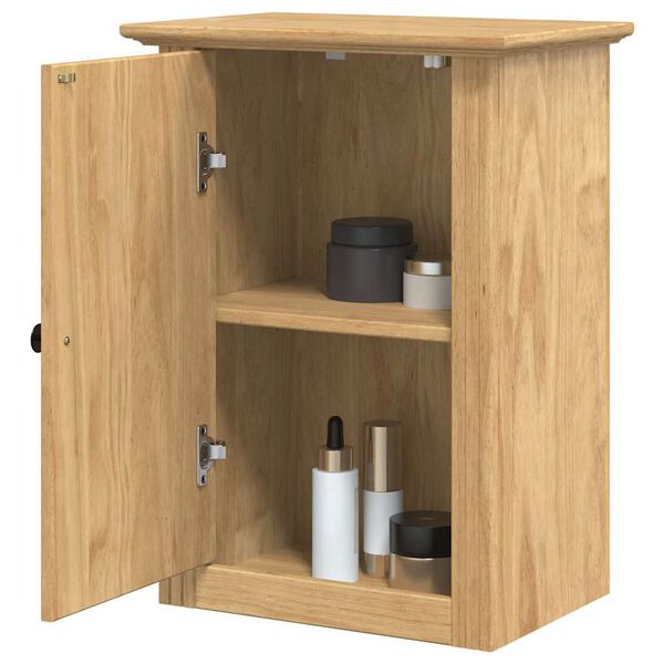 vidaXL Gabinete de pared para ba&ntilde;o BODO Marr&oacute;n miel 44 x 30 x 60 cm
