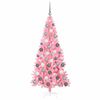 vidaXL &Aacute;rbol de Navidad con 300 LED con soporte Rosa 180 cm PVC