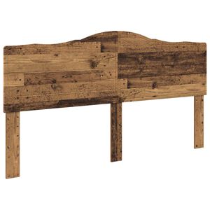 vidaXL Cabecero Madera Vieja Madera contrachapada