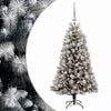 vidaXL &Aacute;rbol de Navidad artificial de ramas plegables con bolas 120 cm