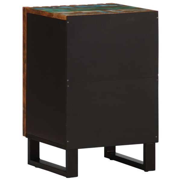 vidaXL Mueble de ba&ntilde;o madera maciza de acacia 38x34x58 cm