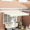 vidaXL Toldo Retr&aacute;ctil Manual Crema 300 x 200 cm tela