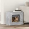 vidaXL Casa para Gatos Concreto 51 x 30 x 42,5 cm Madera de ingenier&iacute;a