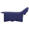 vidaXL Manta para Caballo Azul marino 95 cm Forro polar de poli&eacute;ster