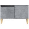 vidaXL Mesa de centro madera contrachapada gris hormig&oacute;n 55x55x36,5 cm