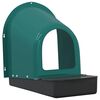 vidaXL Nidos para gallinas (4 unidades, montaje en pared, pl&aacute;stico verde oscuro)