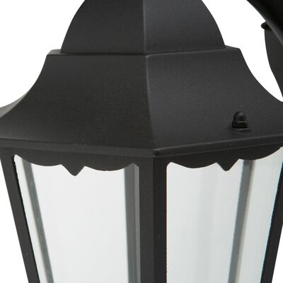 Smartwares Lámpara de pared 60 W negra CLAS5000.029