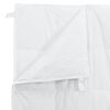 vidaXL Duvet 2 en 1 con almohada 2 pcs Pluma de pato