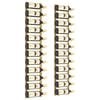 vidaXL Botellero de pared para 12 botellas 2 unidades hierro dorado