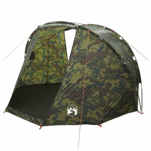 vidaXL Tienda de pesca r&aacute;pida personas 5 personas Camuflaje claro