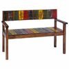 vidaXL Sillas de comedor 4 unidades madera maciza reciclada