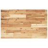 vidaXL Encimera tocador ba&ntilde;o madera acacia acabado aceite 60x50x4 cm