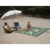 Bo-Camp Alfombra de exterior Chill mat Oriental verde L 2,7x2 m