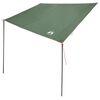 vidaXL Avance de caravana 240 x 350 cm Impermeable Verde tafet&aacute;n